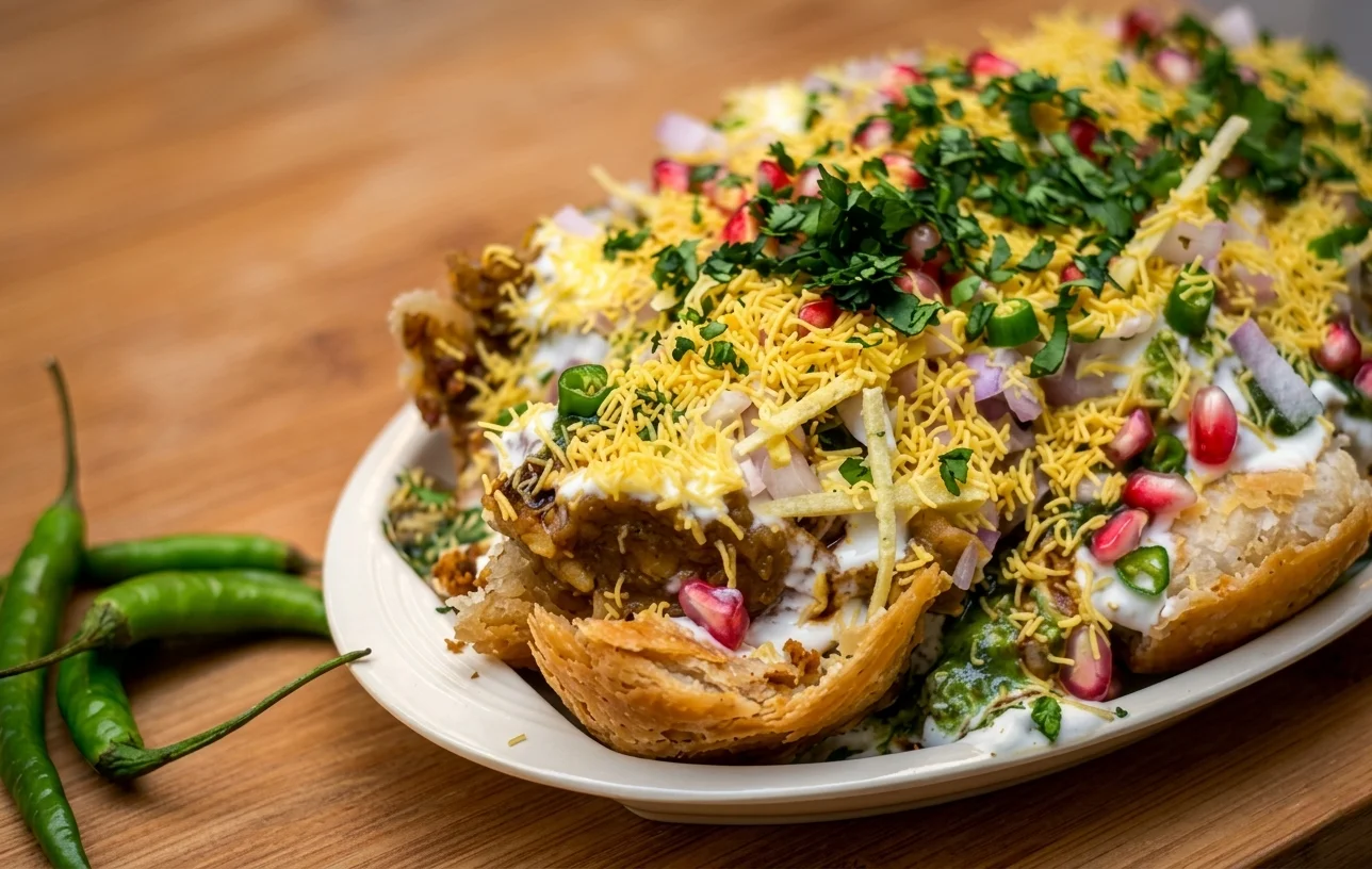 Kachori Chole Chaat