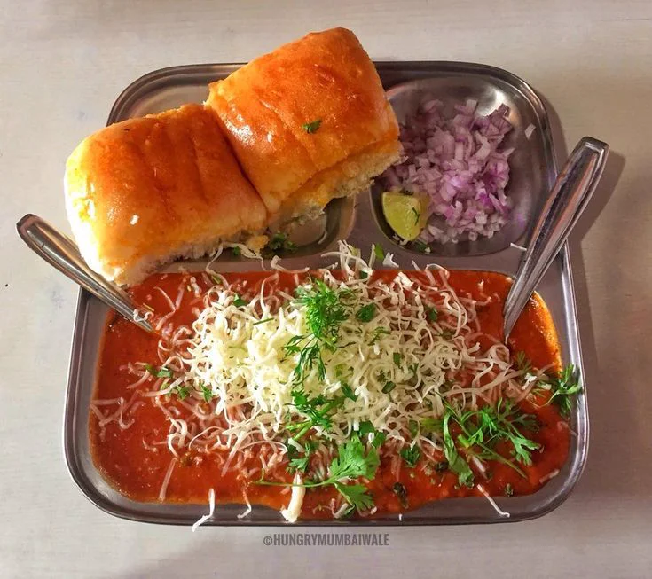 Pav Bhaji (With Cheese)