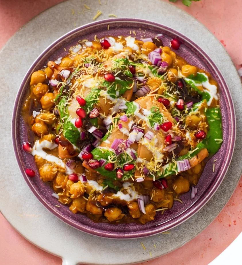 Samosa Chole Chaat